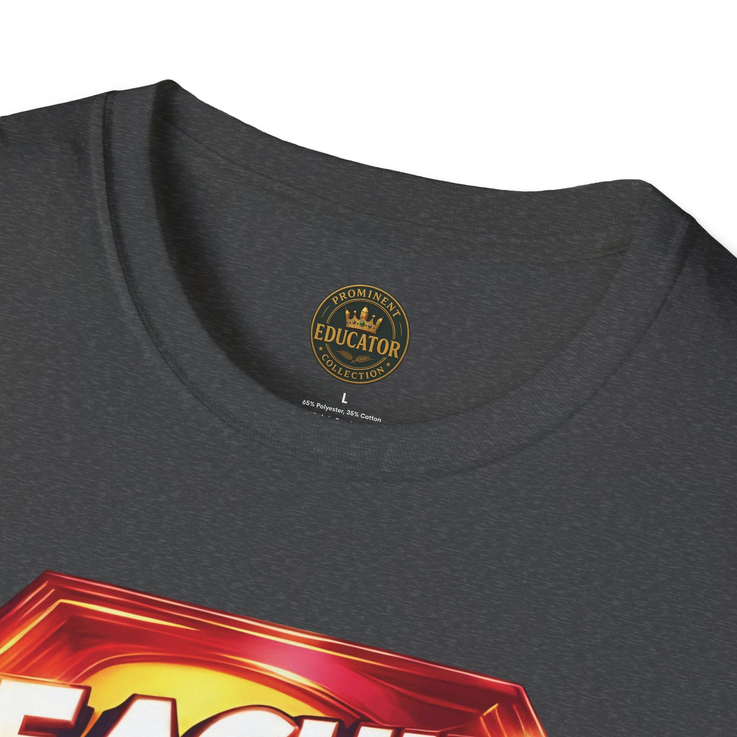 Prominent Educator Men Teaching is my Superpower - Teacher Tribute Tee