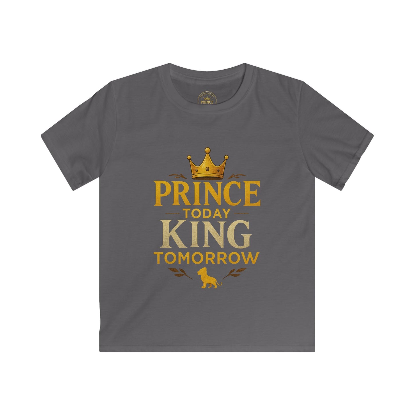 Prince Today King Tomorrow Kids Tee - Prominent Prince Collection