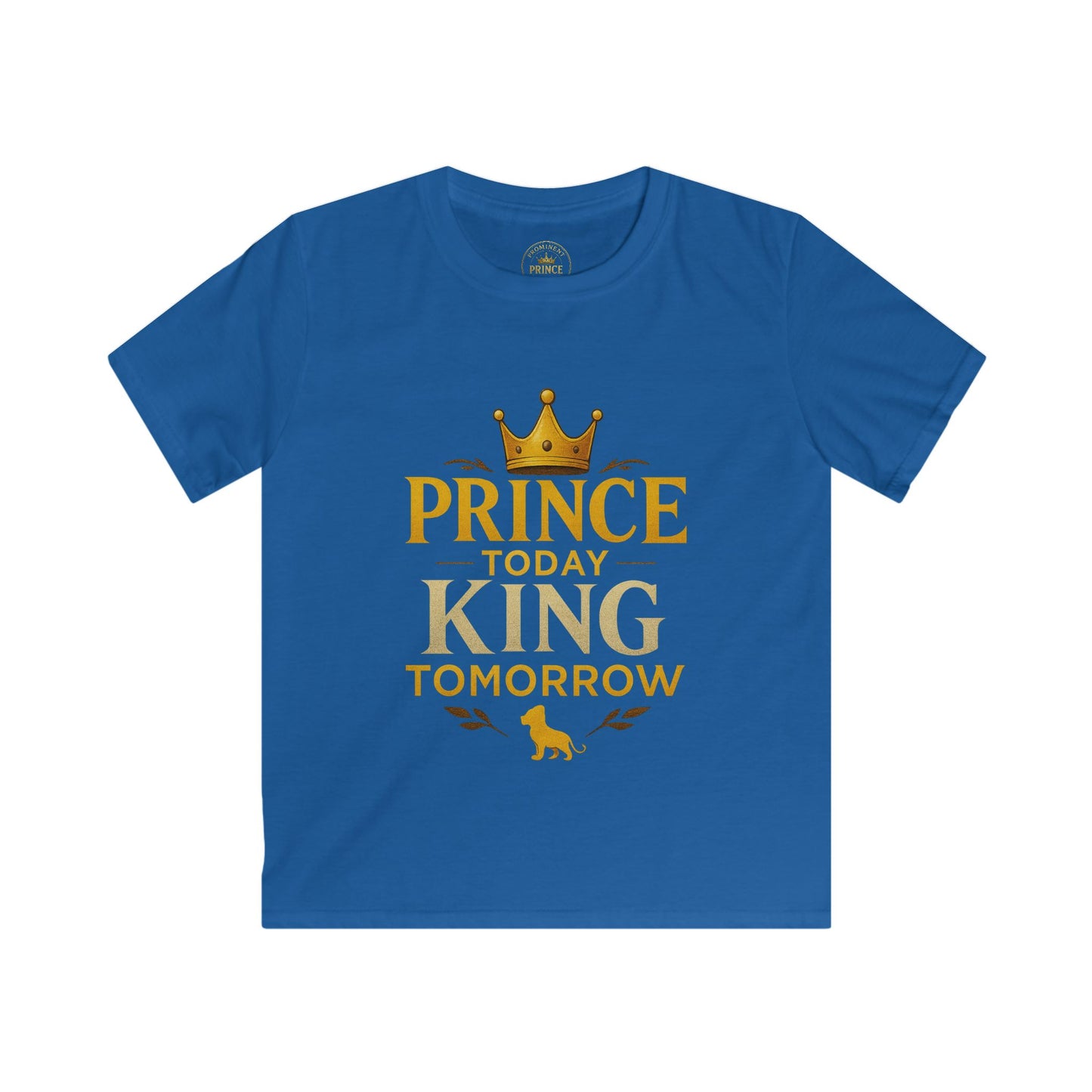 Prince Today King Tomorrow Kids Tee - Prominent Prince Collection