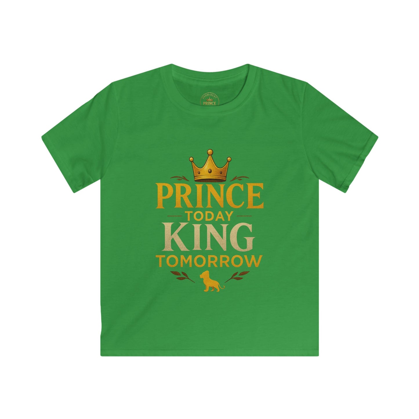 Prince Today King Tomorrow Kids Tee - Prominent Prince Collection