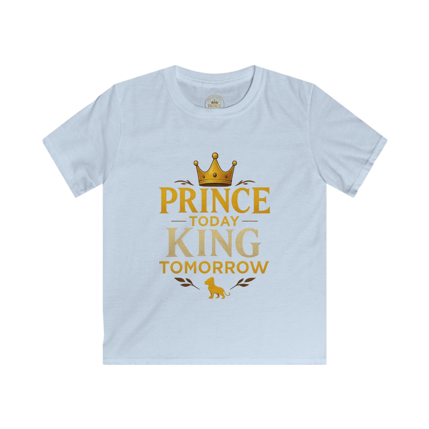 Prince Today King Tomorrow Kids Tee - Prominent Prince Collection