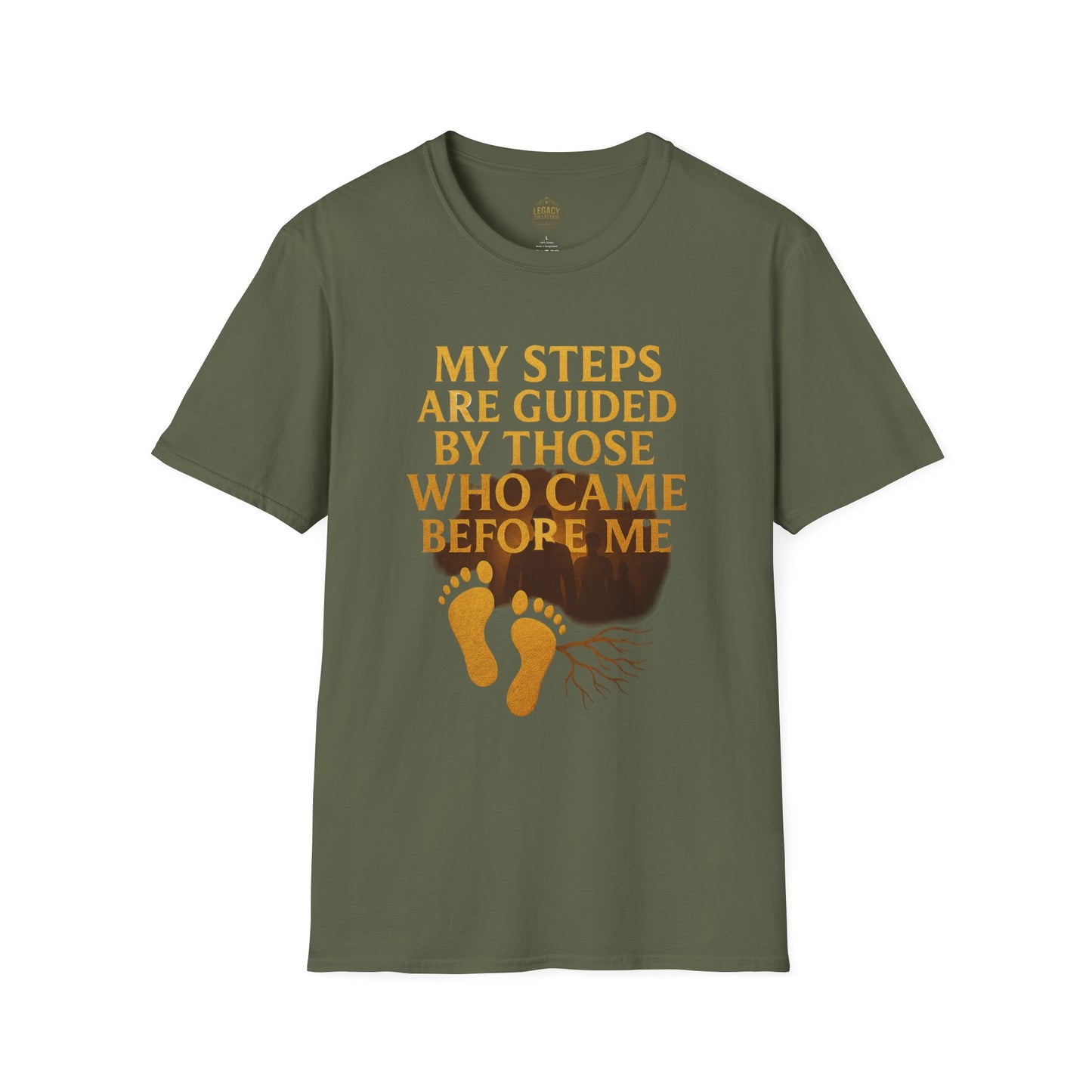 My Steps are Guided by Those who came Before Me - Unisex Legacy Tee