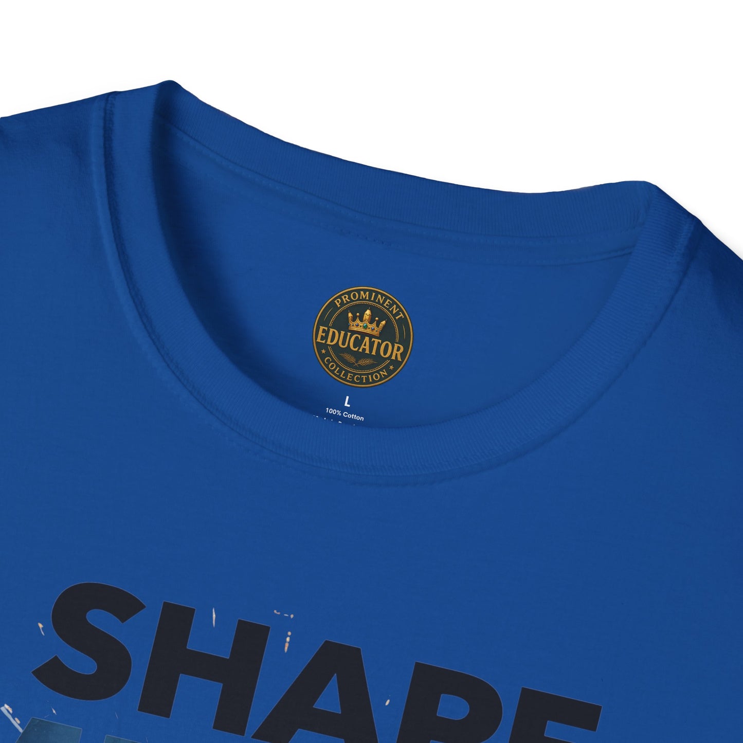 Prominent Educator Men - I Shape Minds and Futures Men - Teacher Tribute Tee