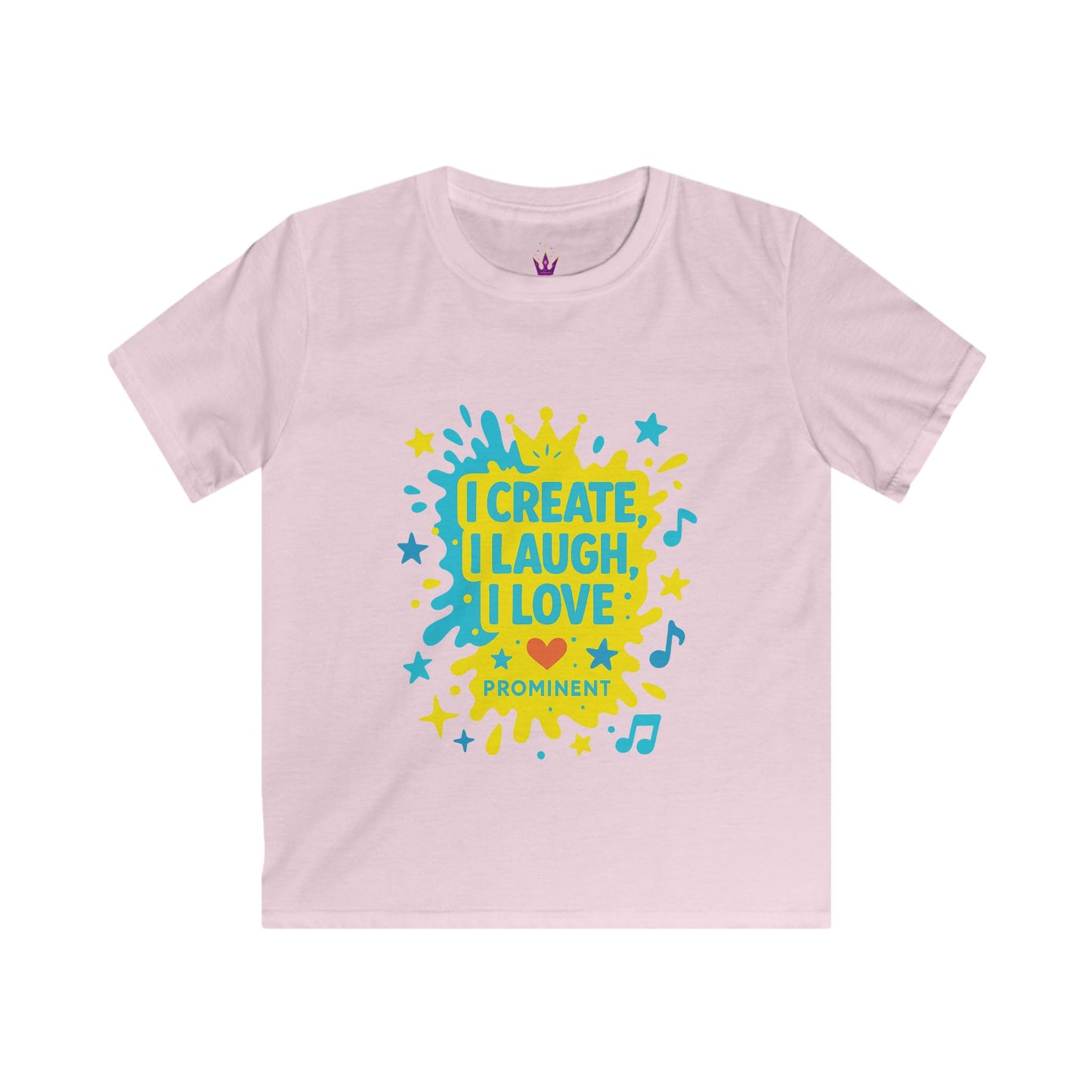 I Create I Laugh Kids Tee Princess Riyah Collection