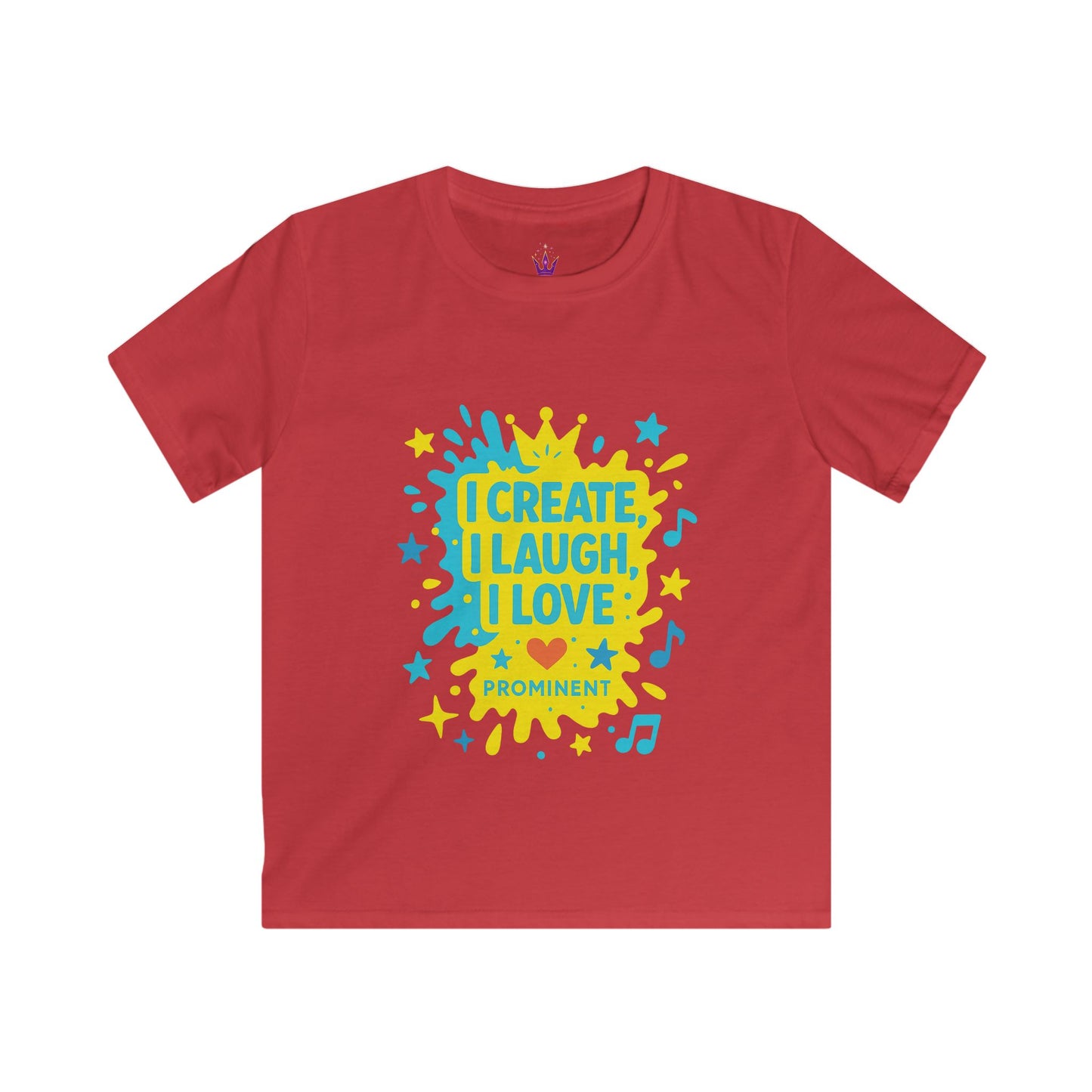 I Create I Laugh Kids Tee Princess Riyah Collection