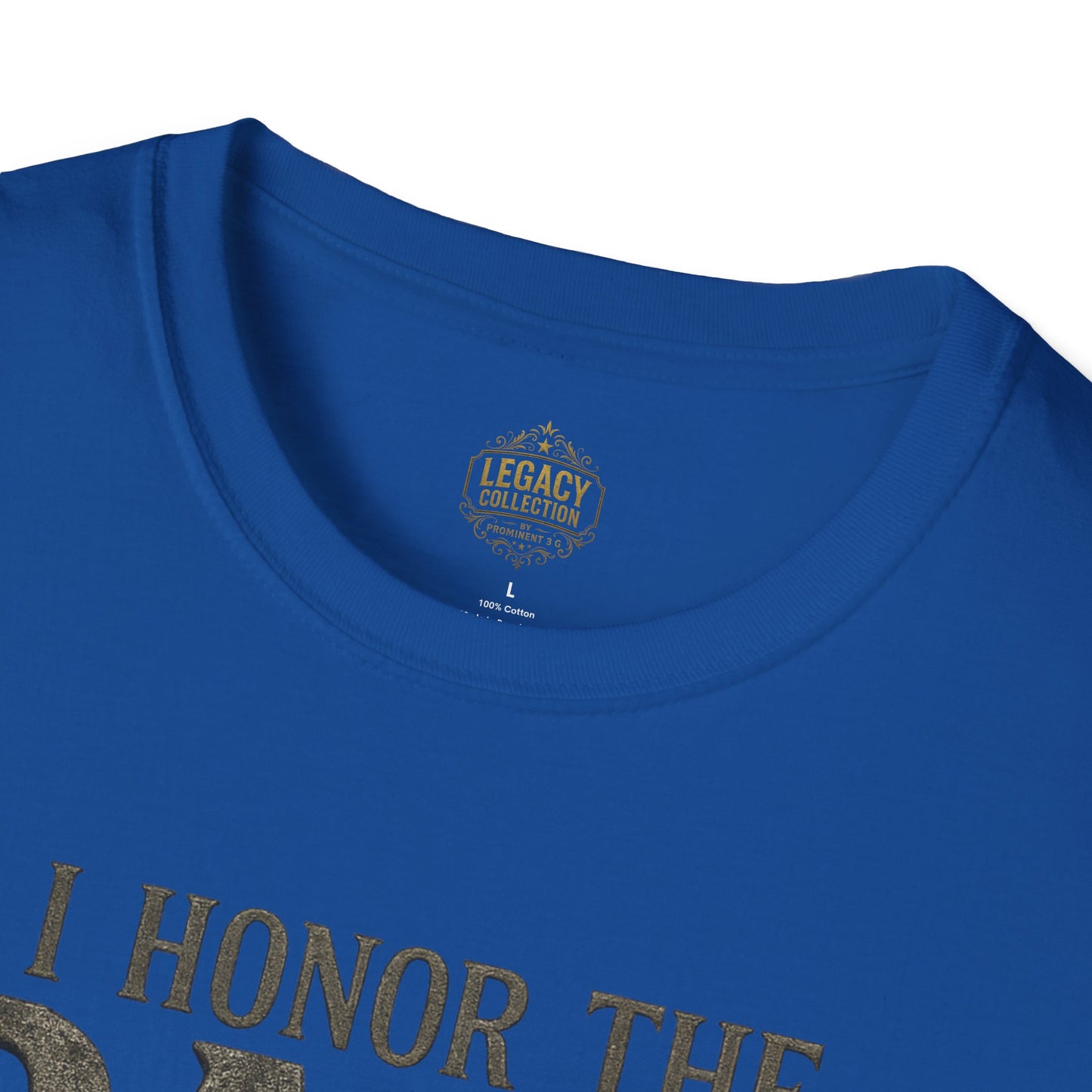 I Honor the Past by Shaping the Future - Unisex Legacy Tee