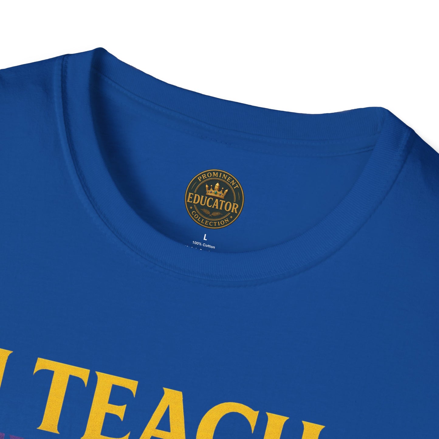 I Teach therefore I build Kings and Queens - Prominent Educator Men - Teacher Tribute Tee