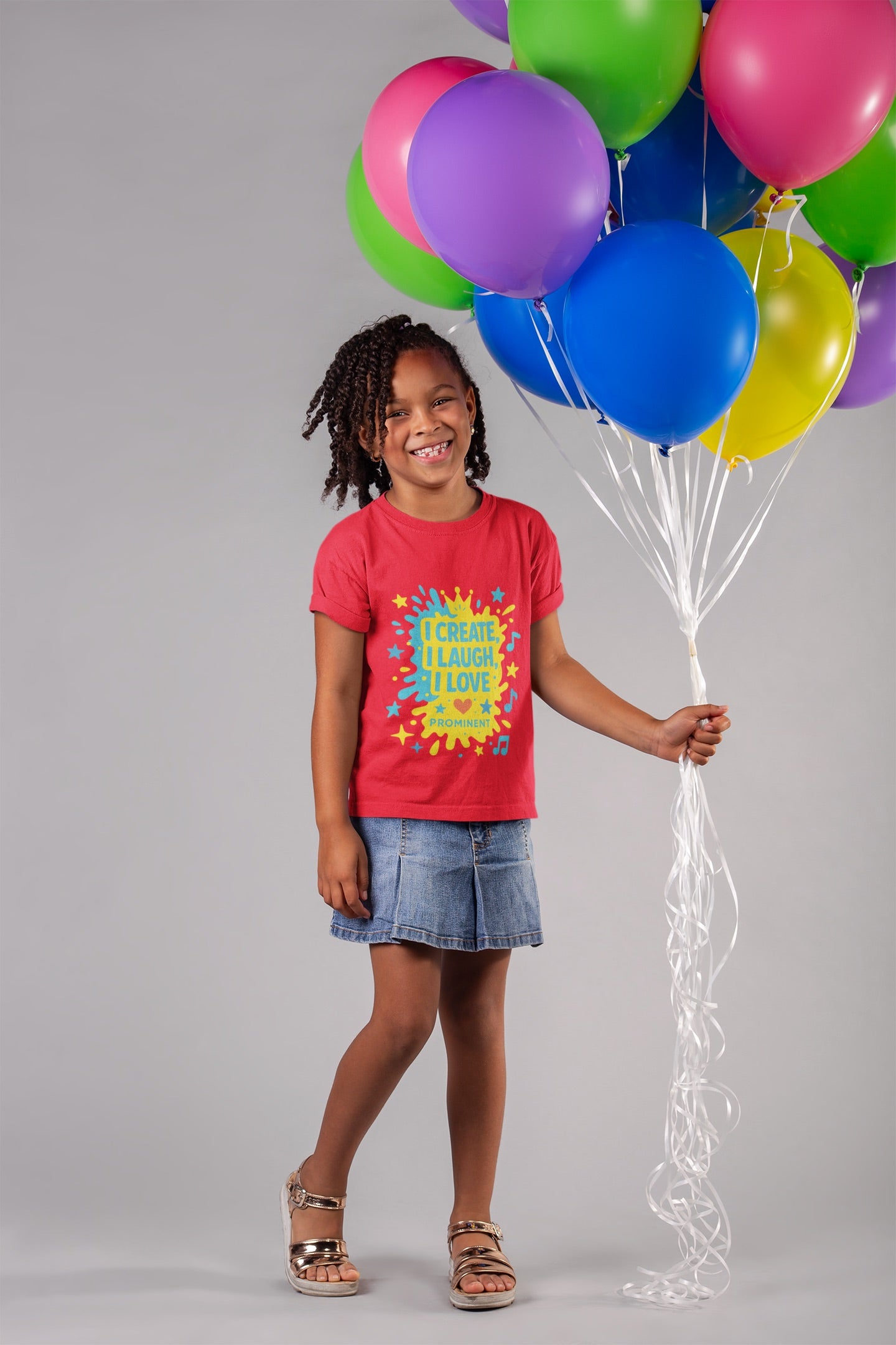 I Create I Laugh Kids Tee Princess Riyah Collection