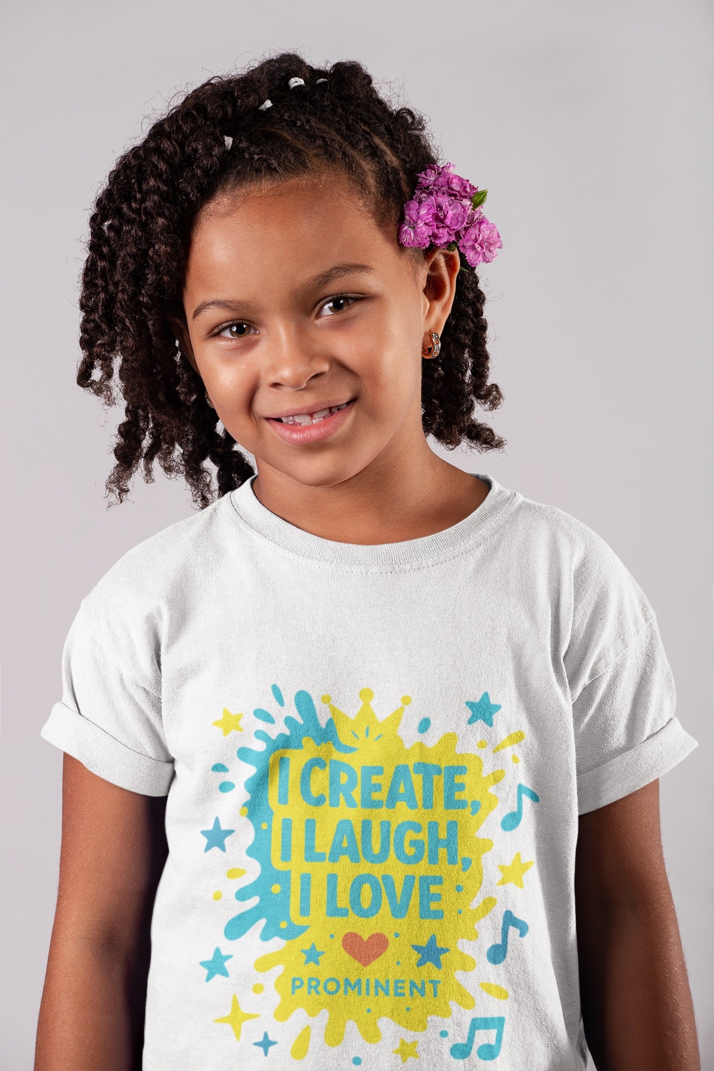 I Create I Laugh Kids Tee Princess Riyah Collection