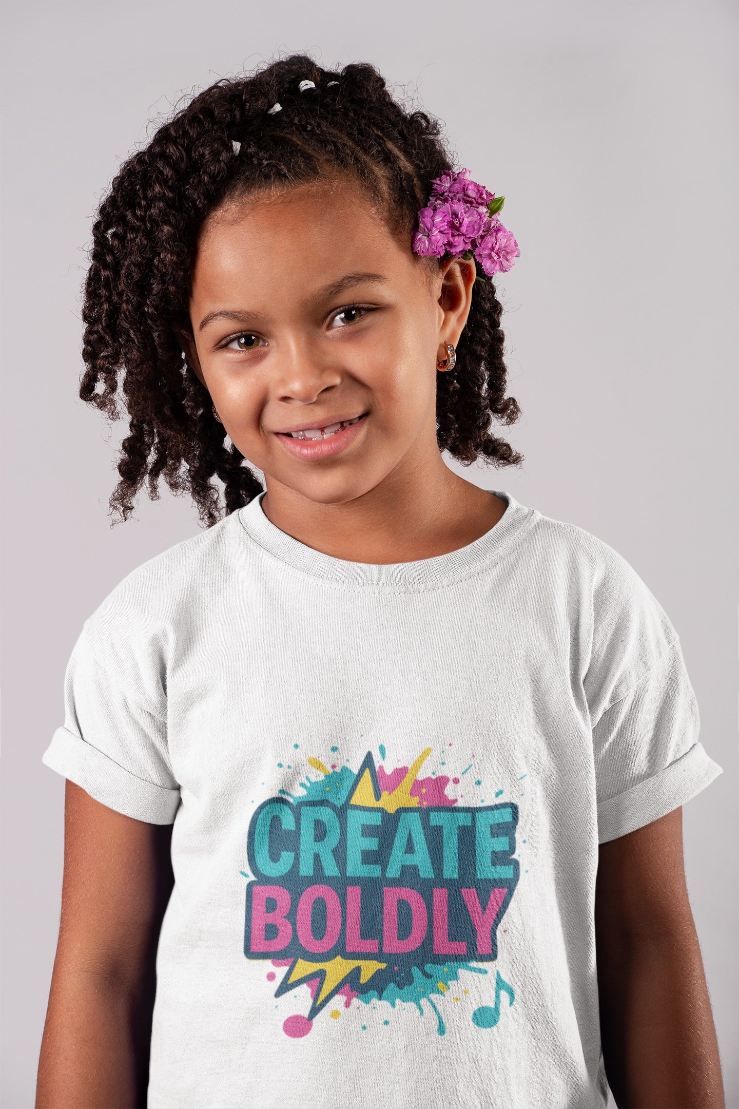 Create Boldly Kids Tee Princess Riyah Collection