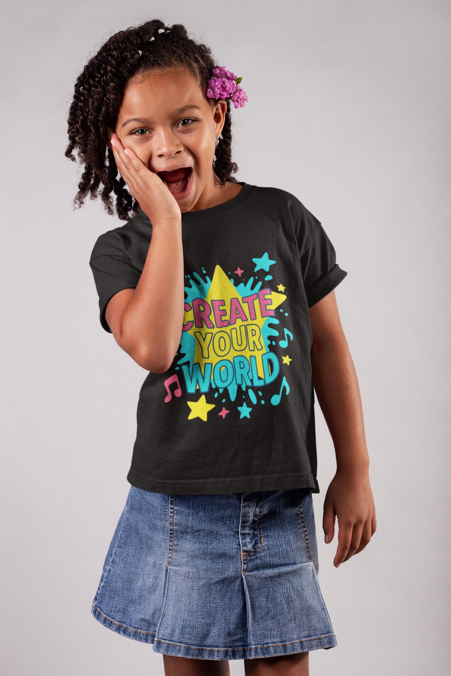 Create your World Kids Tee Princess Riyah Collection
