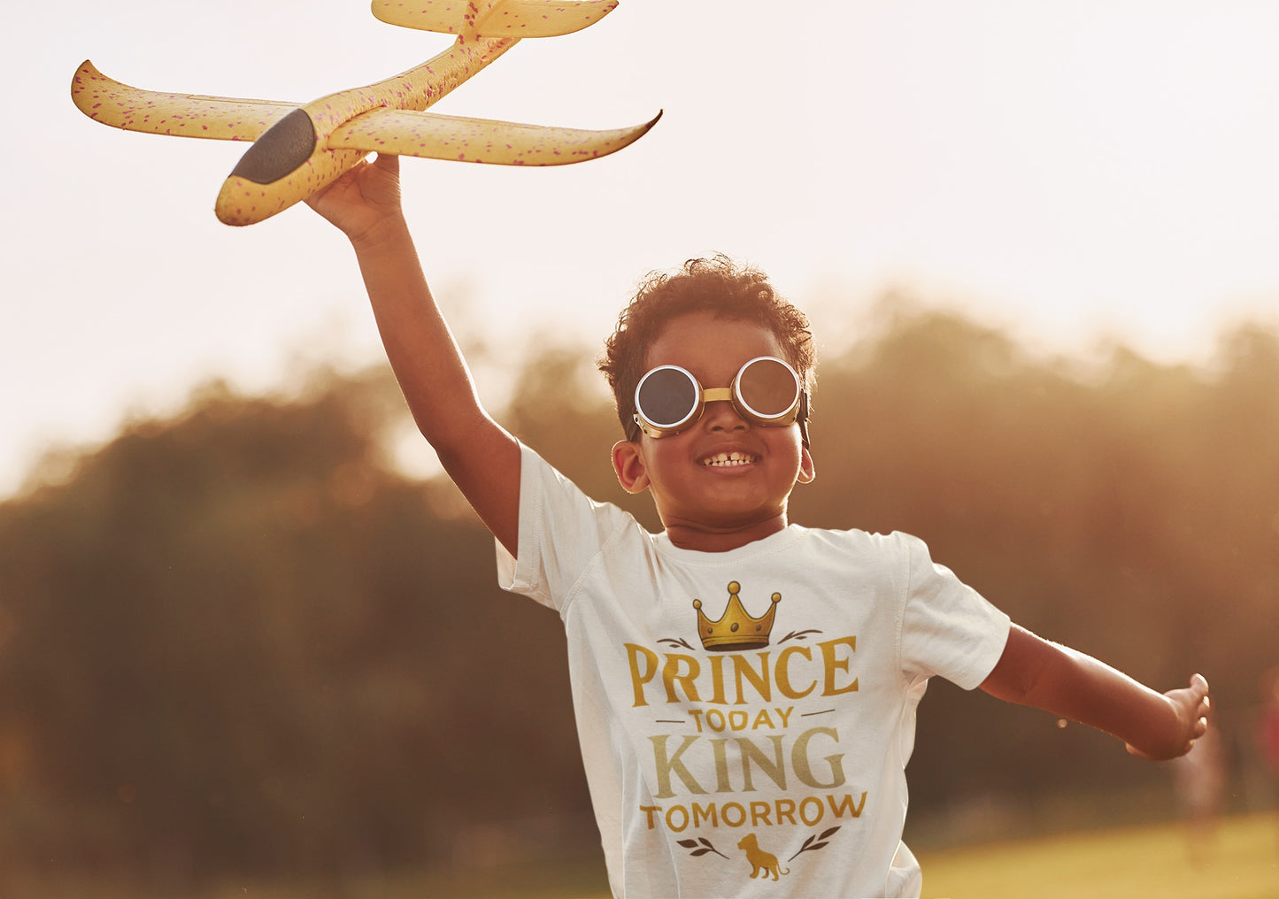 Prince Today King Tomorrow Kids Tee - Prominent Prince Collection