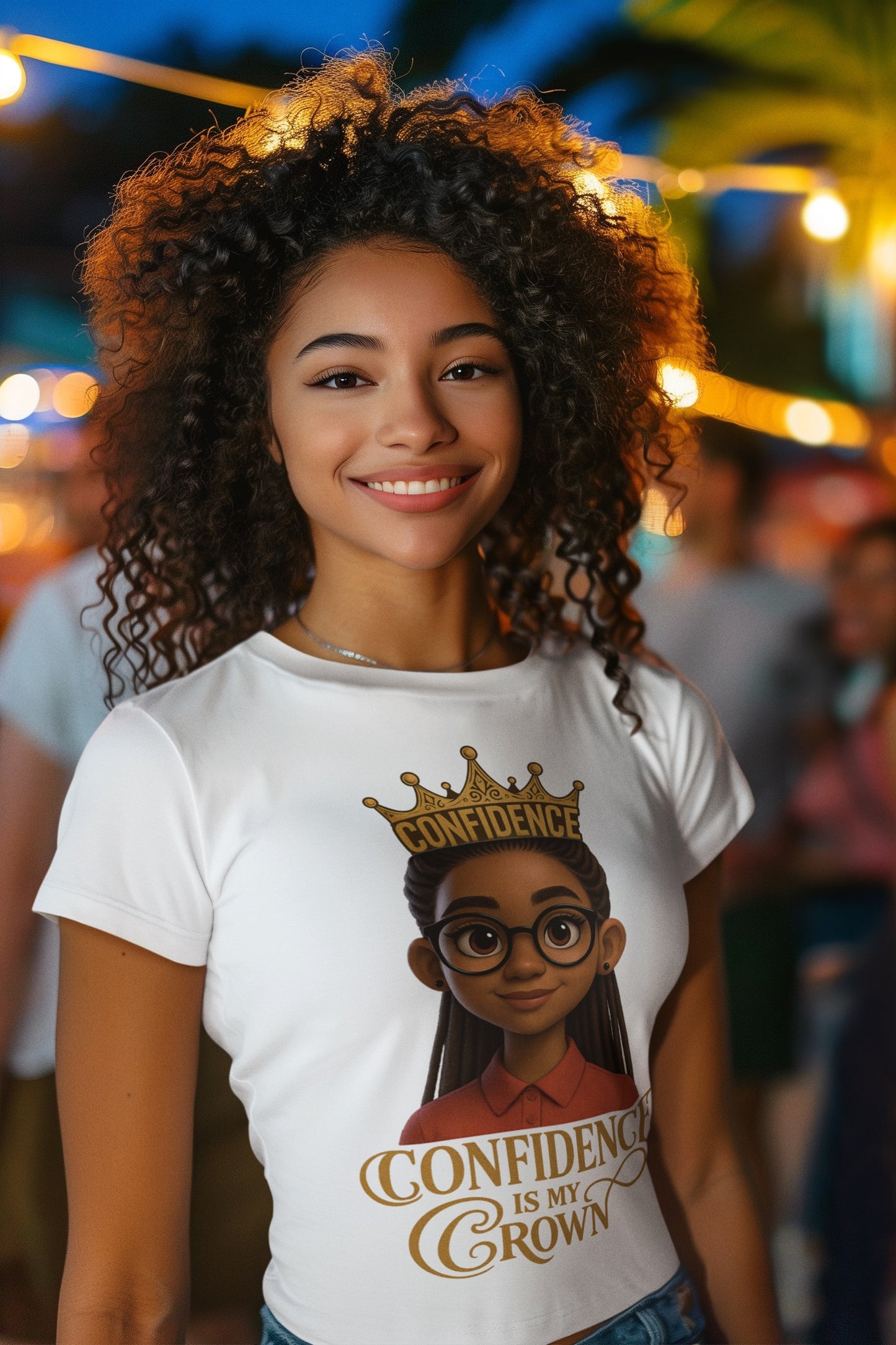 Princess Mayah -Confidence is My Crown Affirmation Shirt
