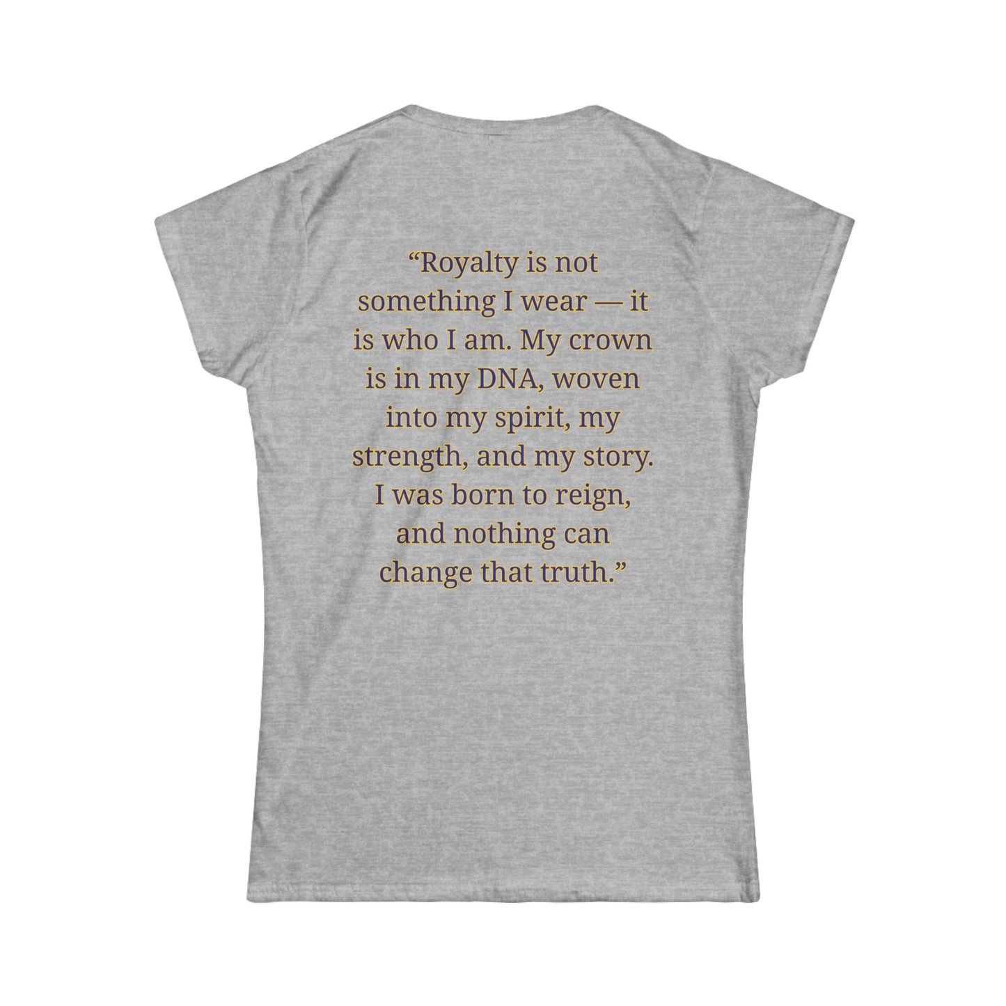 Princess Niyah - Crown In My DNA Affirmation Shirt