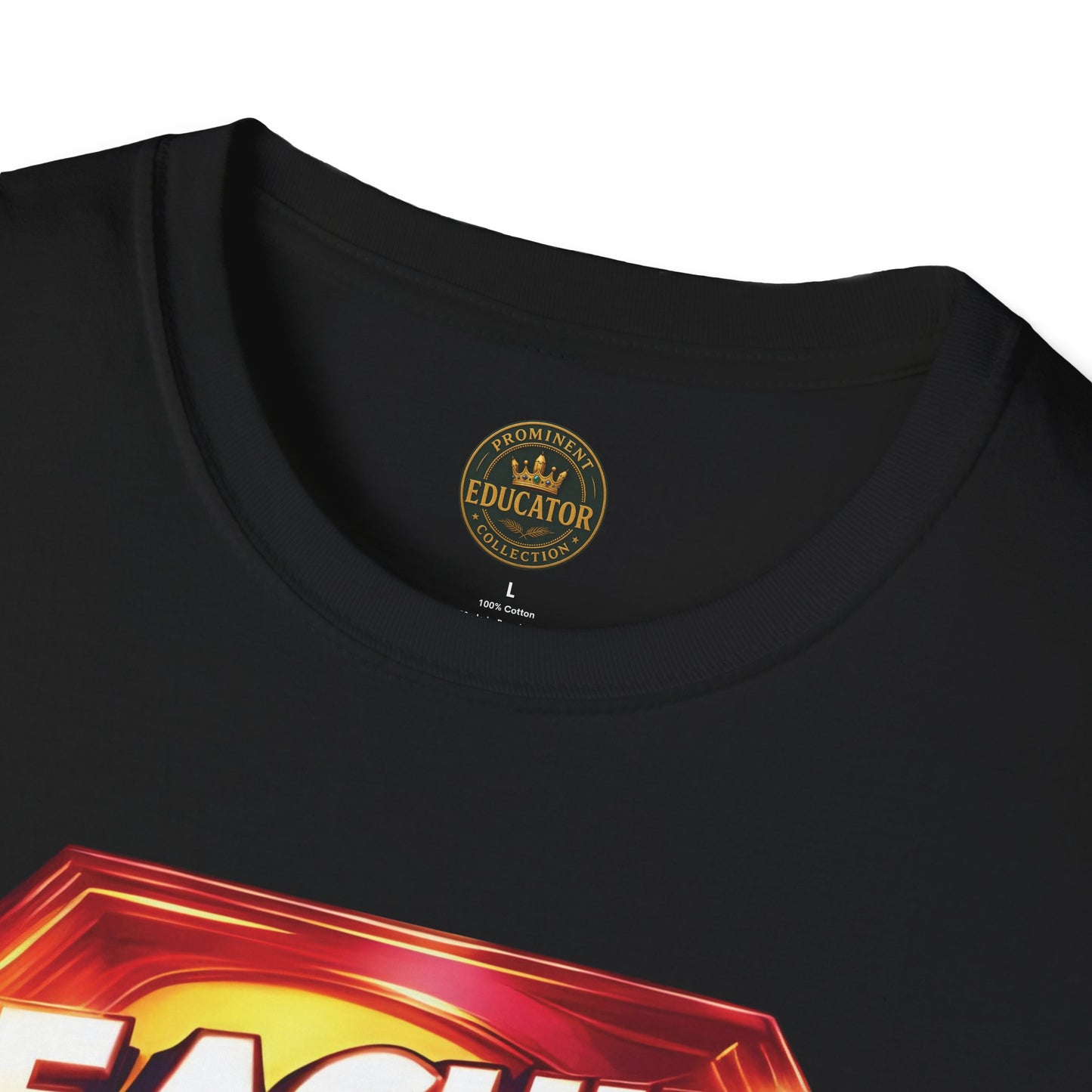 Prominent Educator Men Teaching is my Superpower - Teacher Tribute Tee