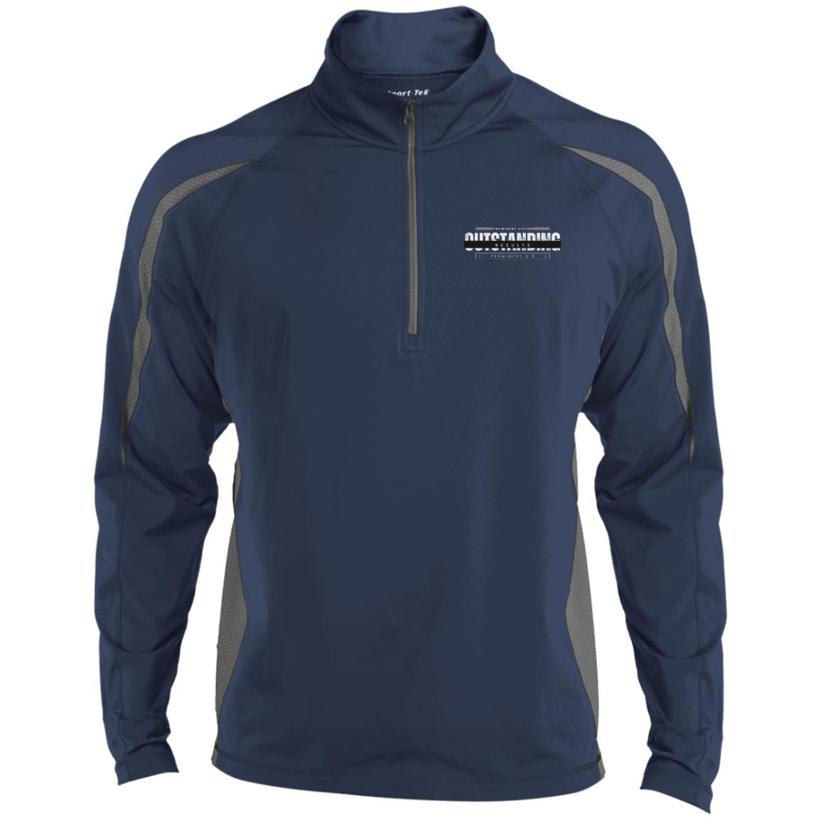 ST851 Men's Sport Wicking Colorblock 1/2 Zip