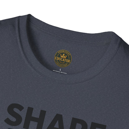 Prominent Educator Men - I Shape Minds and Futures Men - Teacher Tribute Tee