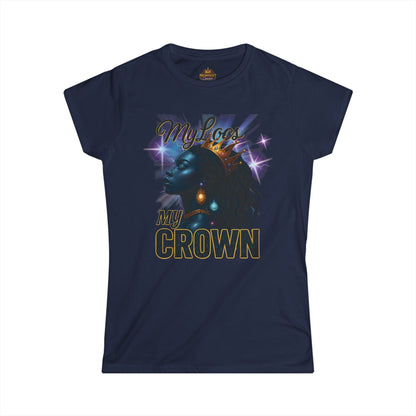 Women's My Locs My Crown Tee - Prominent Queen Collection