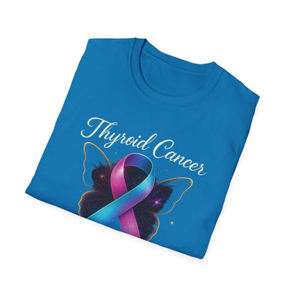 Thyroid Cancer Awareness T-Shirt, Support Shirt, Unisex Graphic Tee, Hope and Awareness Gift, Cancer Support Apparel