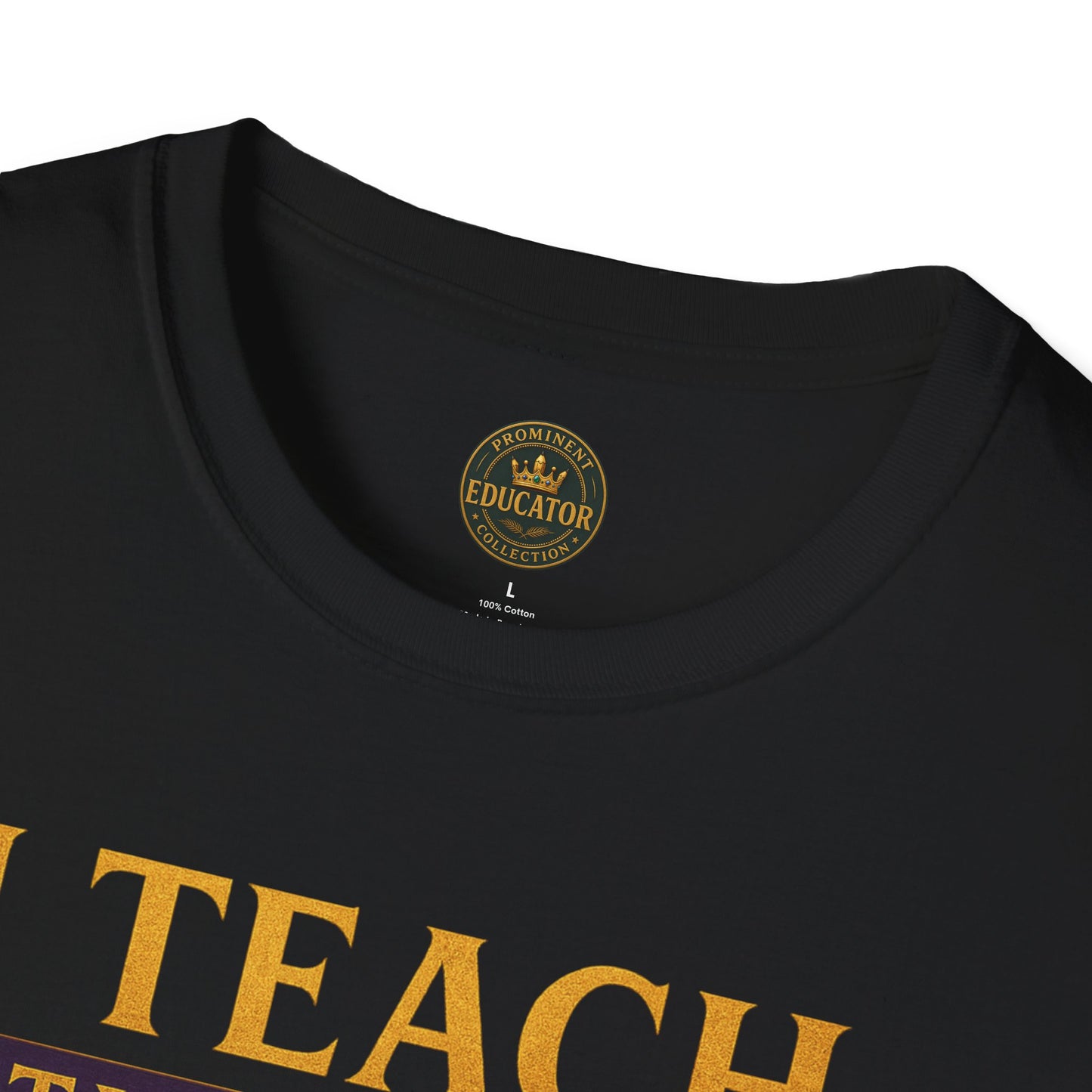 Prominent Educator Men I Teach Therefore I Build Kings and Queens Men - Teacher Tribute Tee
