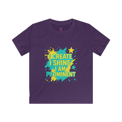 I Create I Shine Kids Tee Princess Riyah Collection