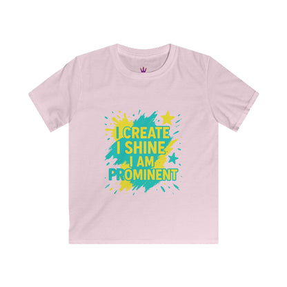 I Create I Shine Kids Tee Princess Riyah Collection