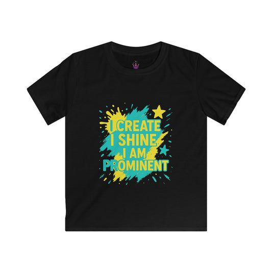 I Create I Shine Kids Tee Princess Riyah Collection
