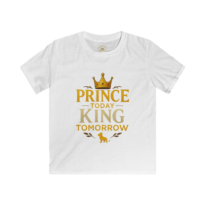 Prince Today King Tomorrow Kids Tee - Prominent Prince Collection