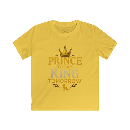 Prince Today King Tomorrow Kids Tee - Prominent Prince Collection