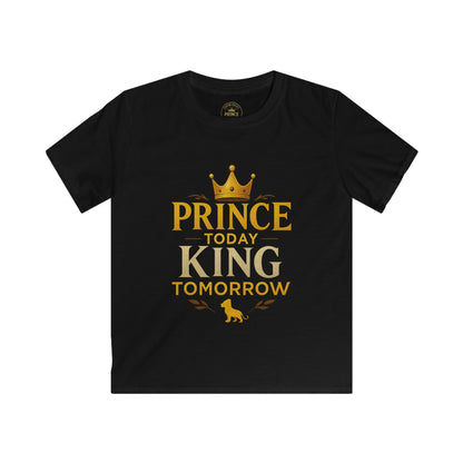 Prince Today King Tomorrow Kids Tee - Prominent Prince Collection
