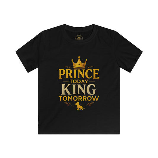 Prince Today King Tomorrow Kids Tee - Prominent Prince Collection