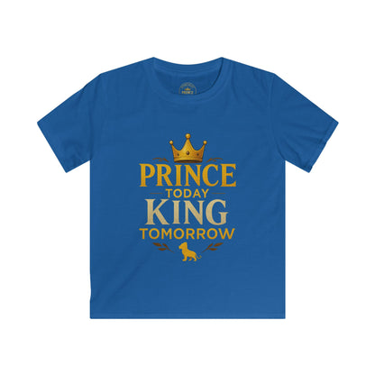 Prince Today King Tomorrow Kids Tee - Prominent Prince Collection