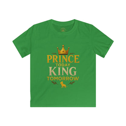 Prince Today King Tomorrow Kids Tee - Prominent Prince Collection