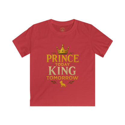 Prince Today King Tomorrow Kids Tee - Prominent Prince Collection