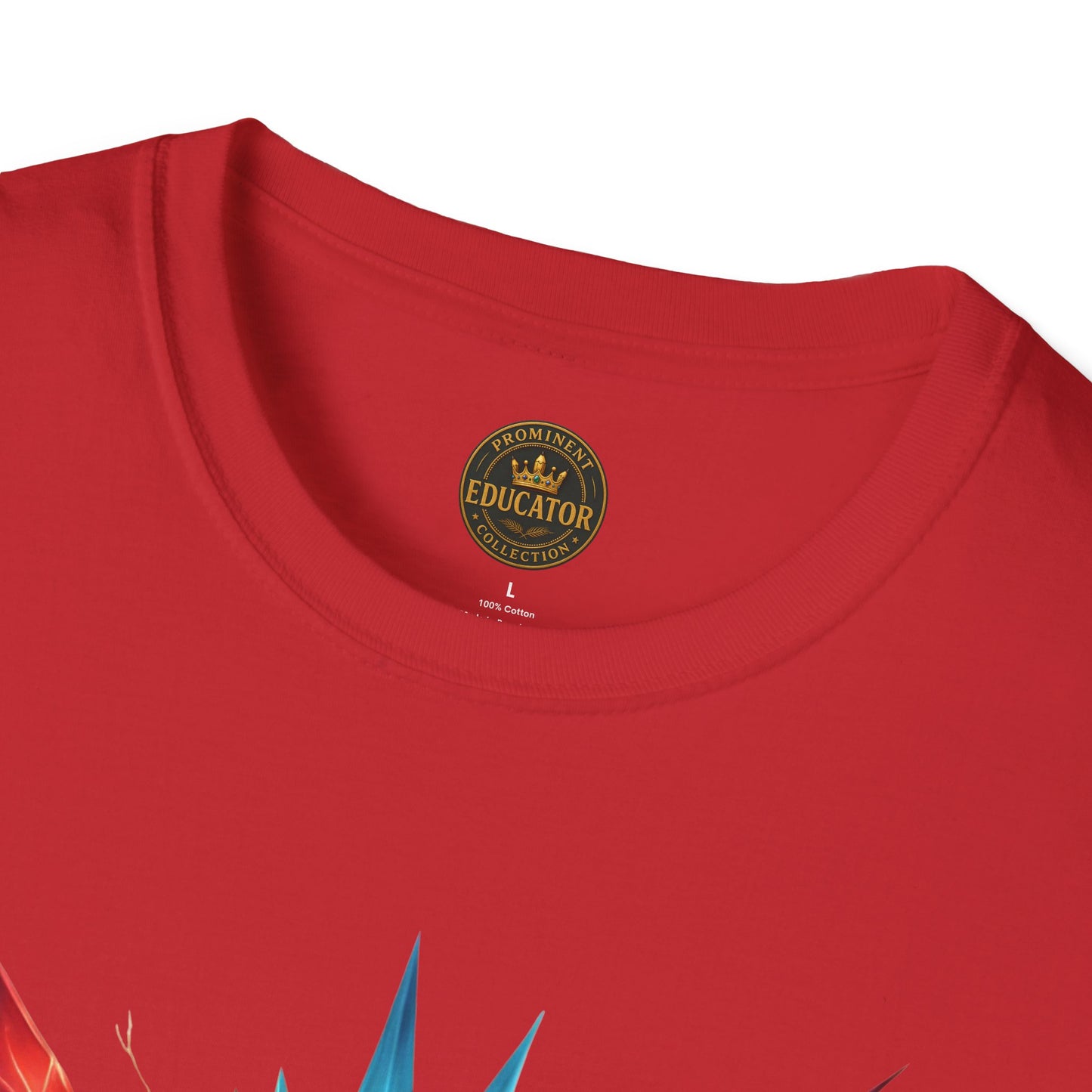 Teaching is my Superpower - Prominent Educator Men - Teacher Tribute Tee