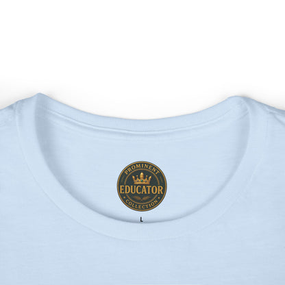 Prominent Educator Women - Knowledge is my Crown Women - Teacher Tribute Tee