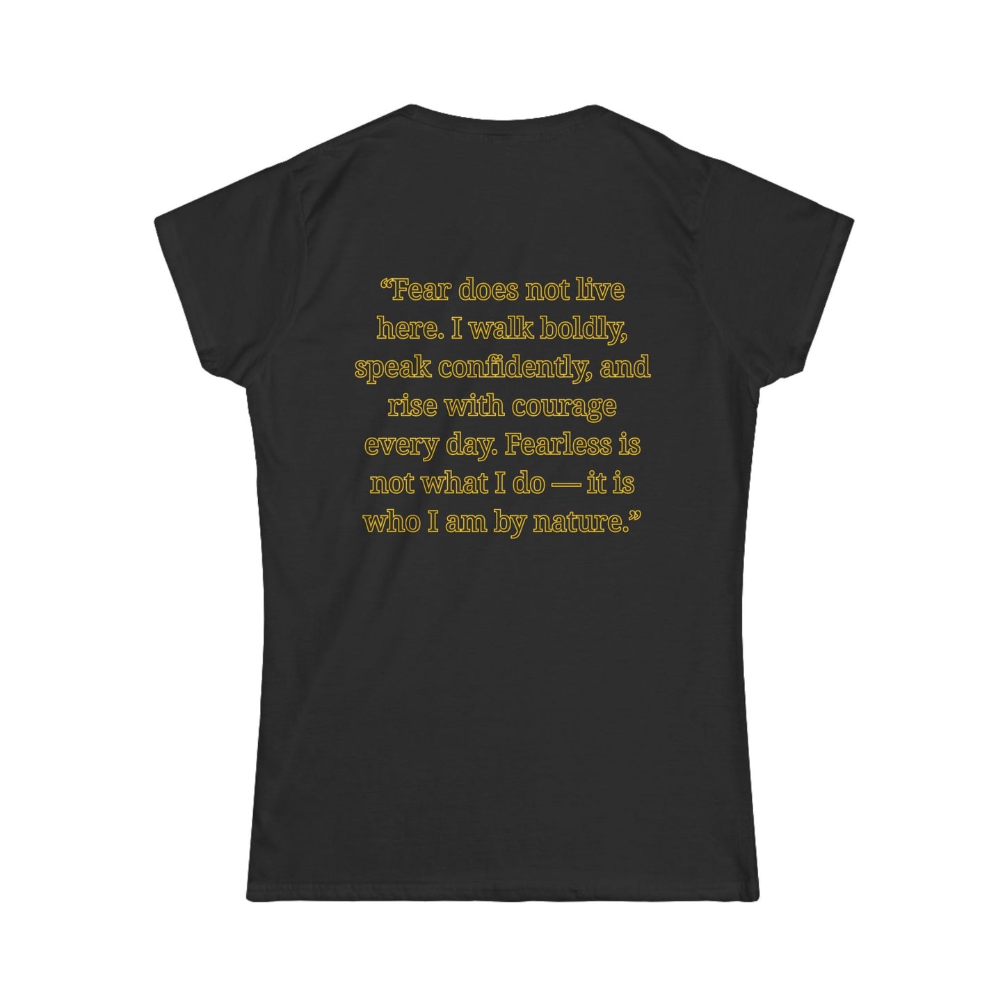 Princess Niyah - Fearless By Nature Affirmation Shirt