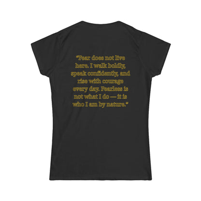 Princess Niyah - Fearless By Nature Affirmation Shirt