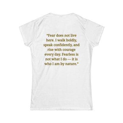 Princess Niyah - Fearless By Nature Affirmation Shirt