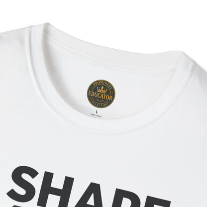 Prominent Educator Men - I Shape Minds and Futures Men - Teacher Tribute Tee