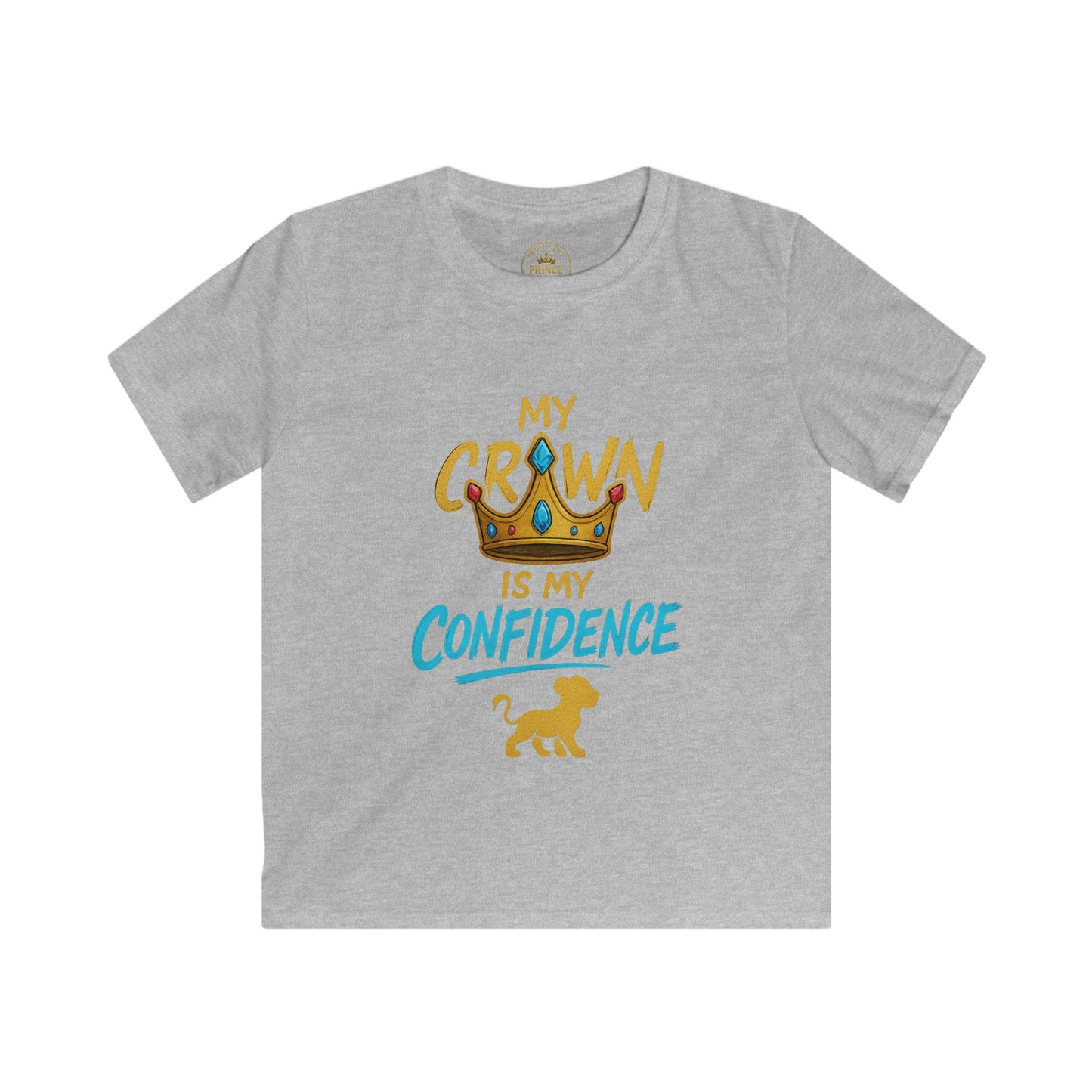 My Crown is my Confidence Kids Tee - Prominent Prince Collection