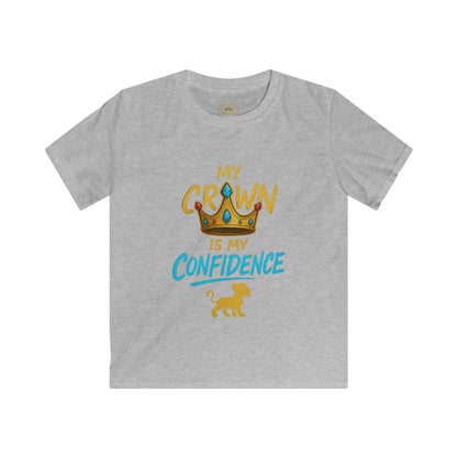 My Crown is my Confidence Kids Tee - Prominent Prince Collection