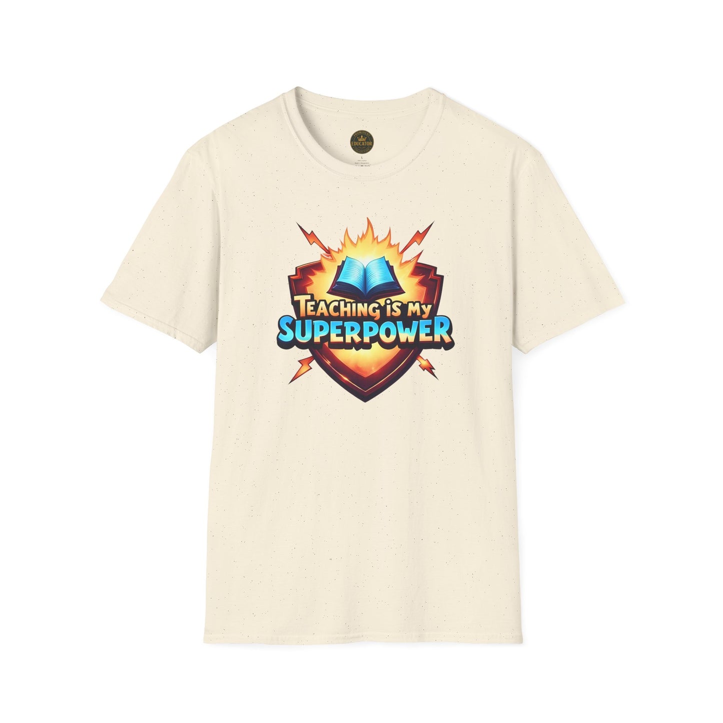 Prominent Educator Men - Teaching is my Superpower Men - Teacher Tribute Tee