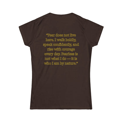 Princess Niyah - Fearless By Nature Affirmation Shirt