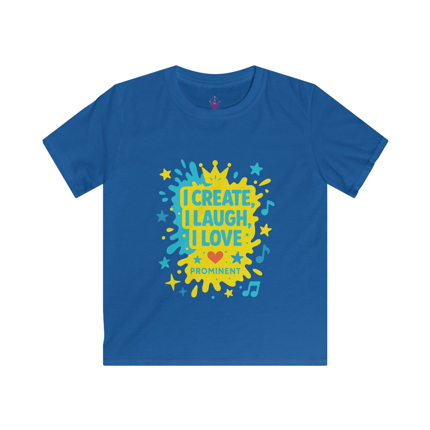 I Create I Laugh Kids Tee Princess Riyah Collection