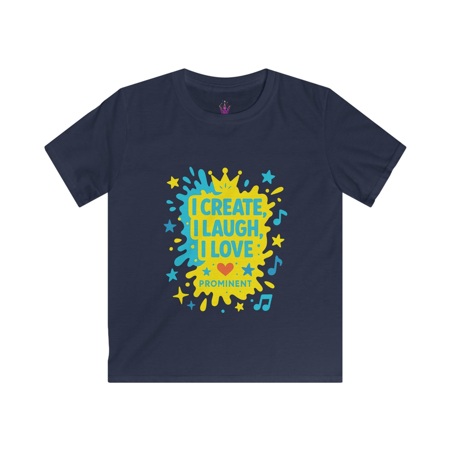 I Create I Laugh Kids Tee Princess Riyah Collection