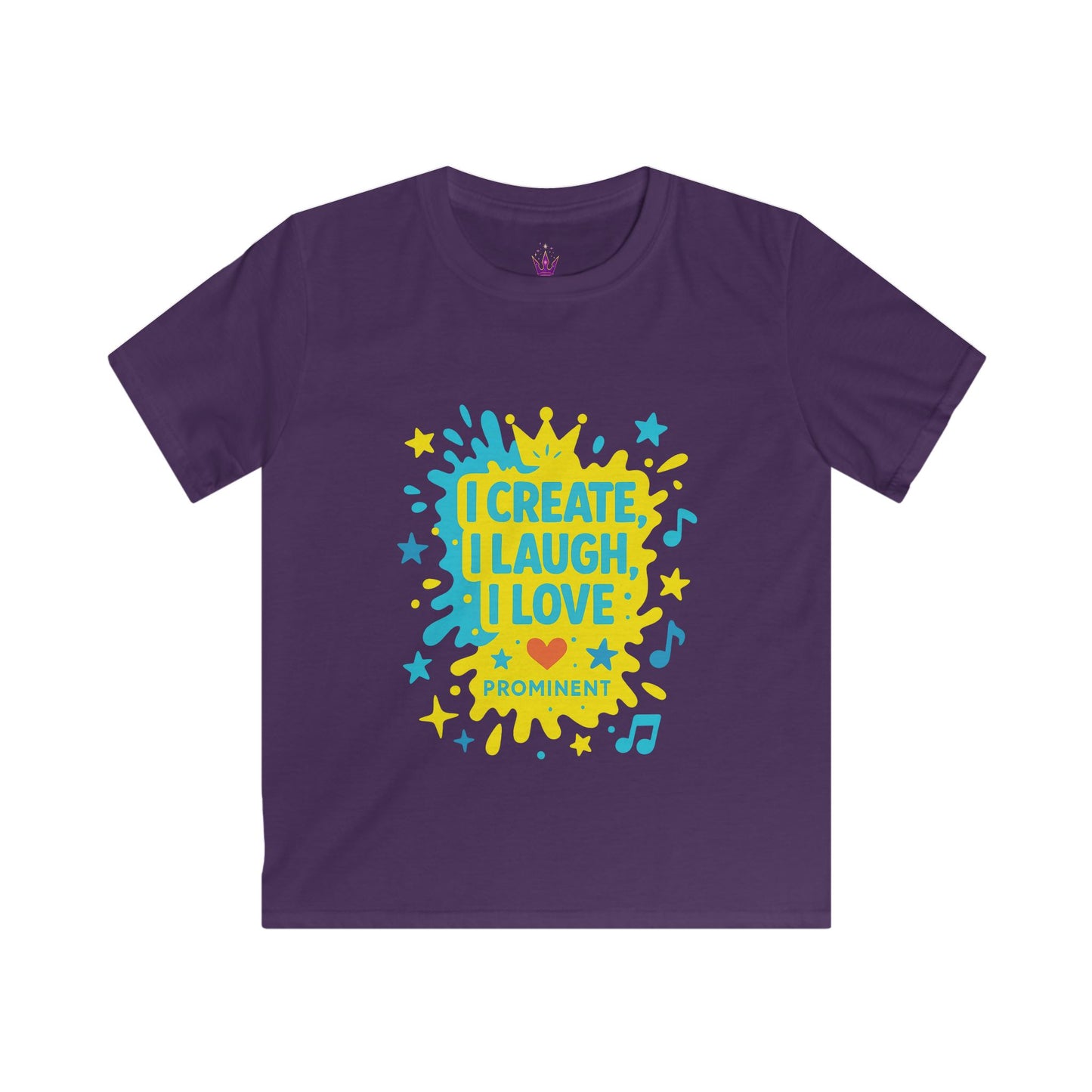 I Create I Laugh Kids Tee Princess Riyah Collection