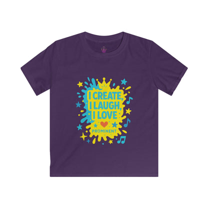 I Create I Laugh Kids Tee Princess Riyah Collection