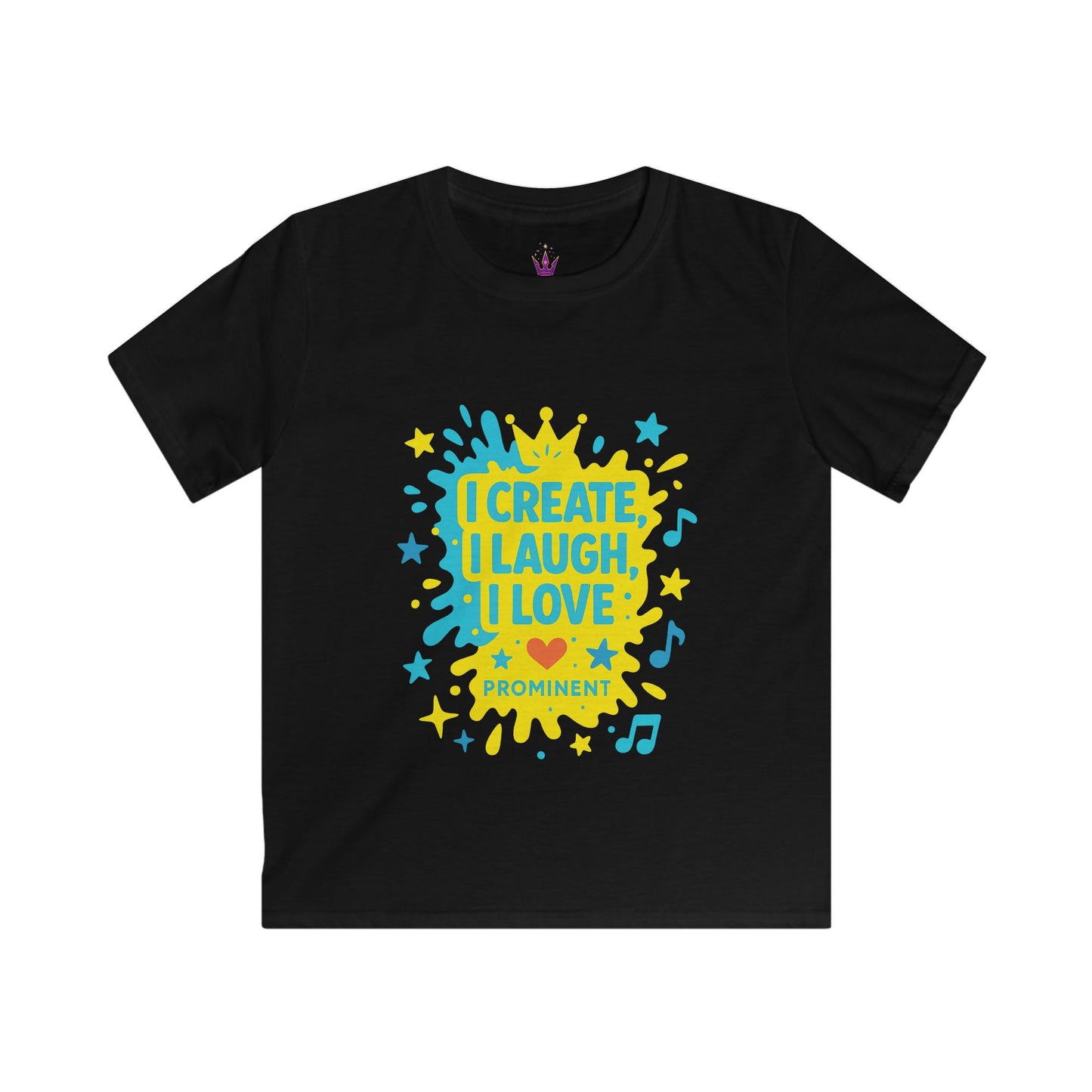 I Create I Laugh Kids Tee Princess Riyah Collection