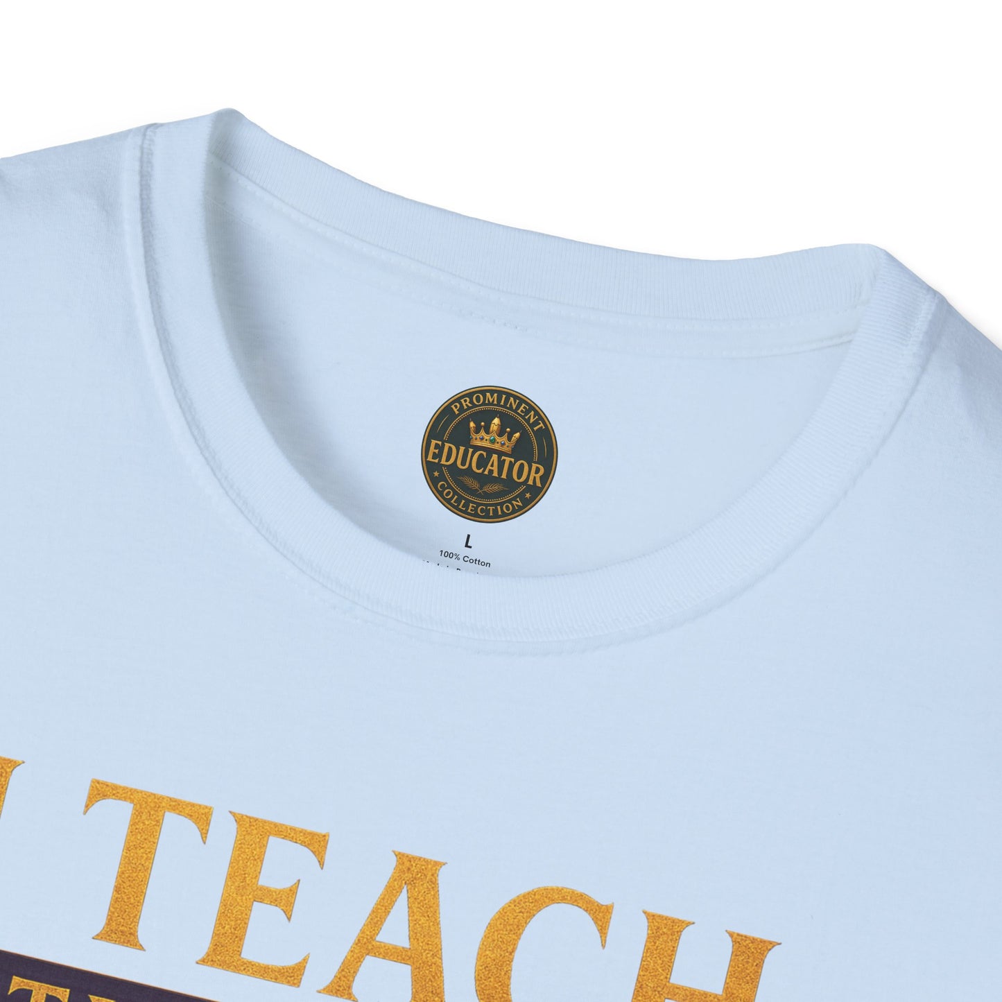 Prominent Educator Men I Teach Therefore I Build Kings and Queens Men - Teacher Tribute Tee